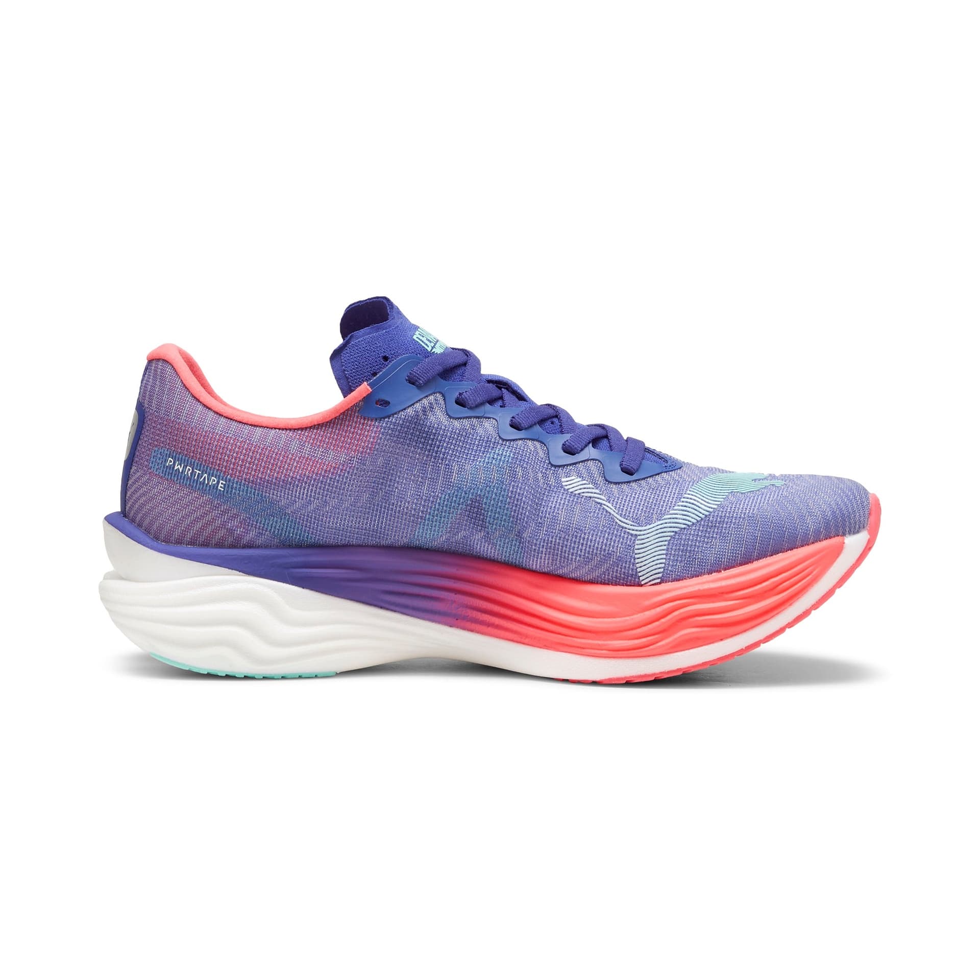 PUMA Deviate Nitro Elite 3 – Lapis Lazuli Sunset Glow Electric Peppermint (2)