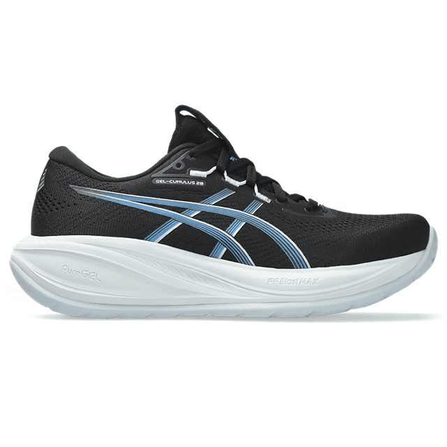 ASICS Gel-Cumulus 28 – Black Aegean Blue