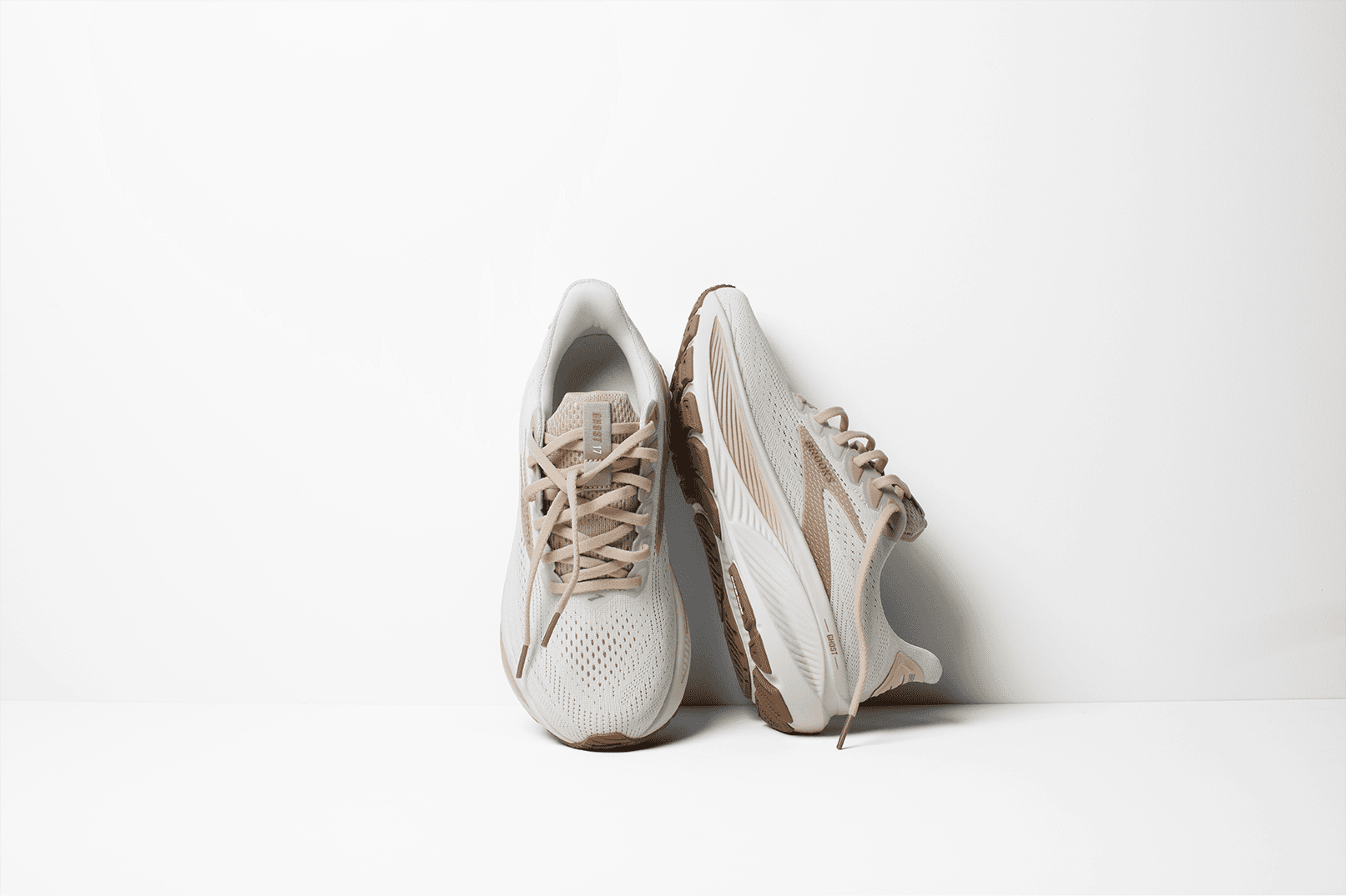Brooks Ghost 17 – Grey Chateau Grey Portabella — 8