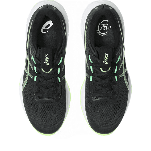 ASICS Gel-Cumulus 28 – Black Illuminate Green — 7