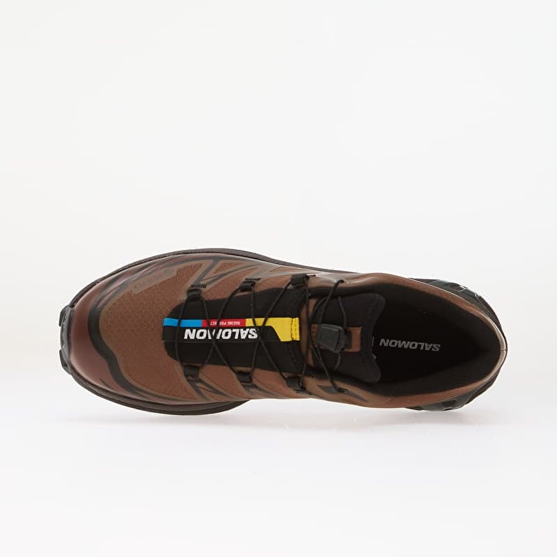 Salomon XT-6 GTX Heren – Mustang Bitter Chocolate Green Gables — 4