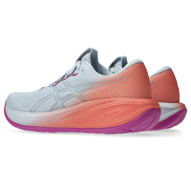 ASICS Gel-Cumulus 28 – Sky Sun Coral — 3