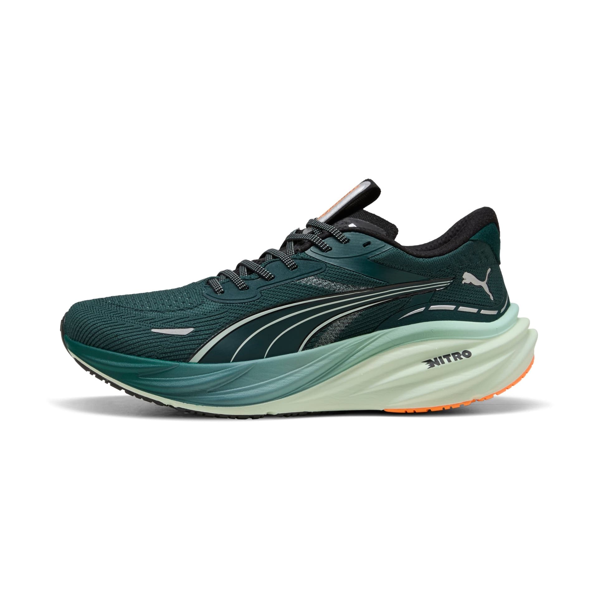 PUMA Magnify Nitro 3 – Green Terrain Heat Fire — 2