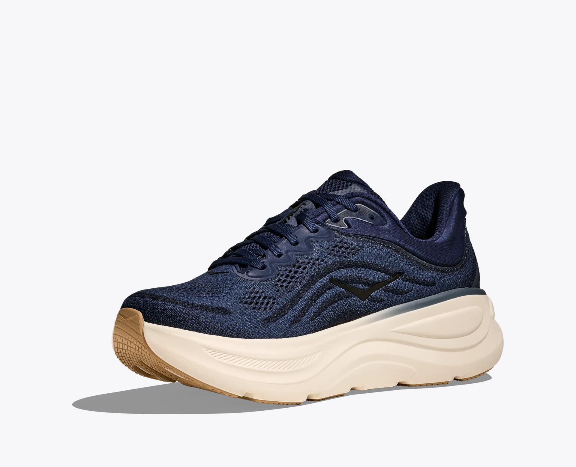 HOKA Bondi 9 – Midnight Blue / Varsity Navy — 3