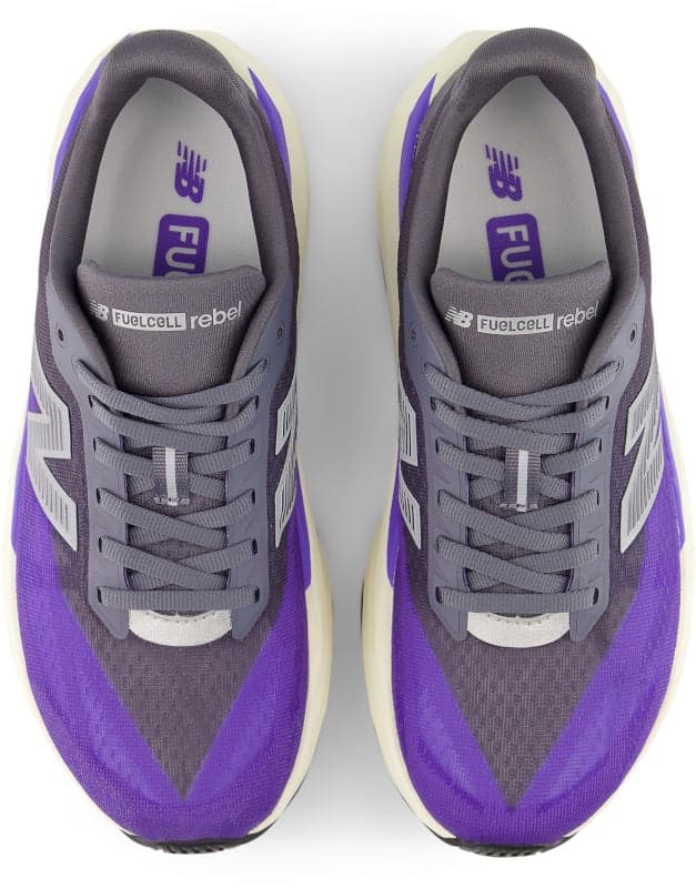 New Balance FuelCell Rebel v5 – Electric Indigo Truffle Salt — 4