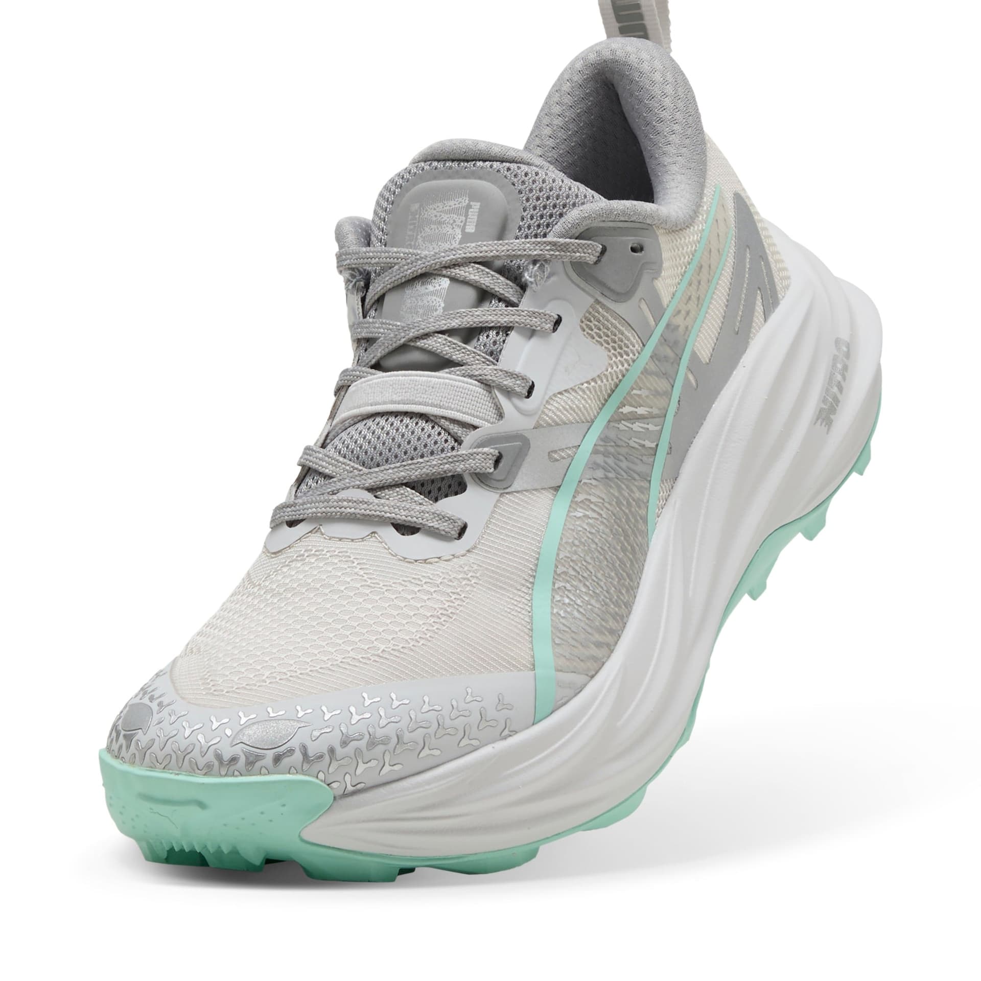 PUMA Voyage Nitro 4 – Feather Gray Mint Melt Puma Silver — 4