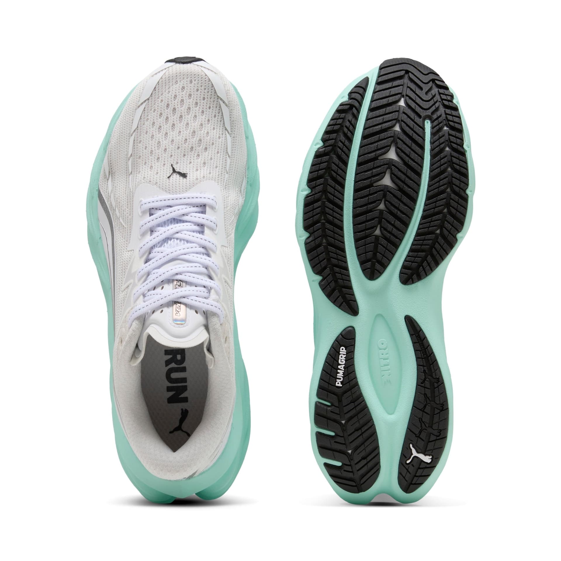PUMA Velocity Nitro 4 – Puma White Mint Melt — 5