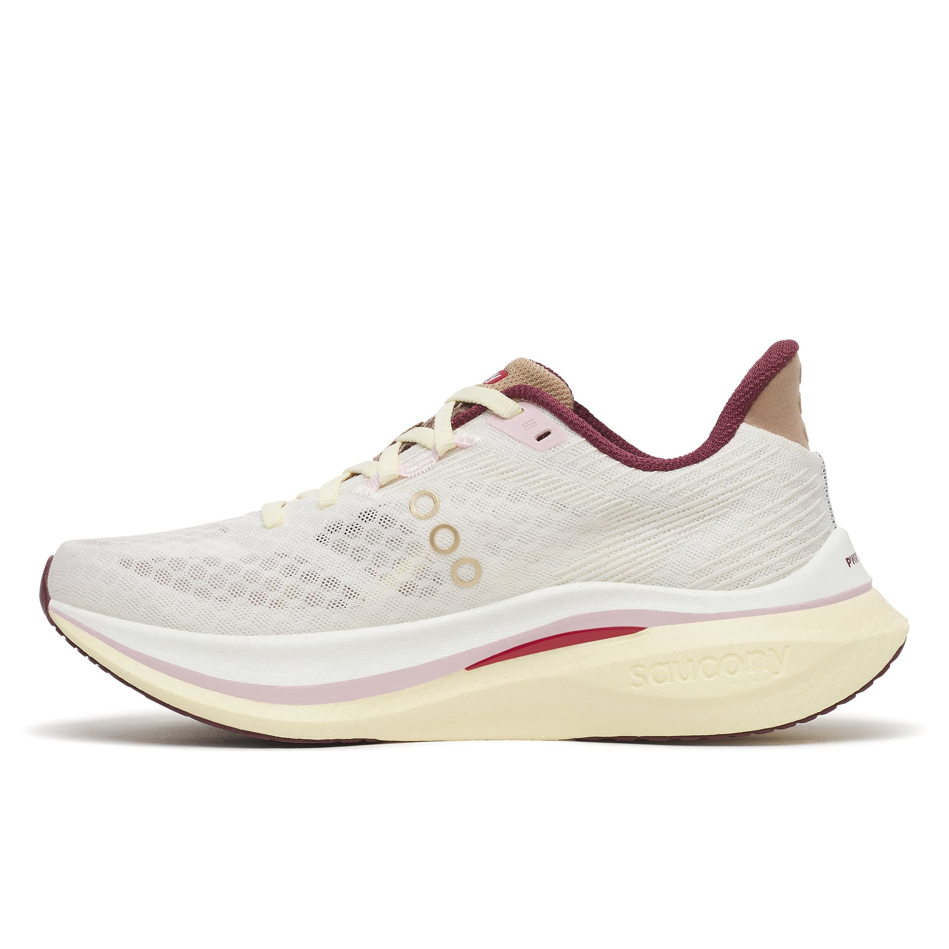 Saucony Endorphin Speed 5 – Ivory Maroon — 2