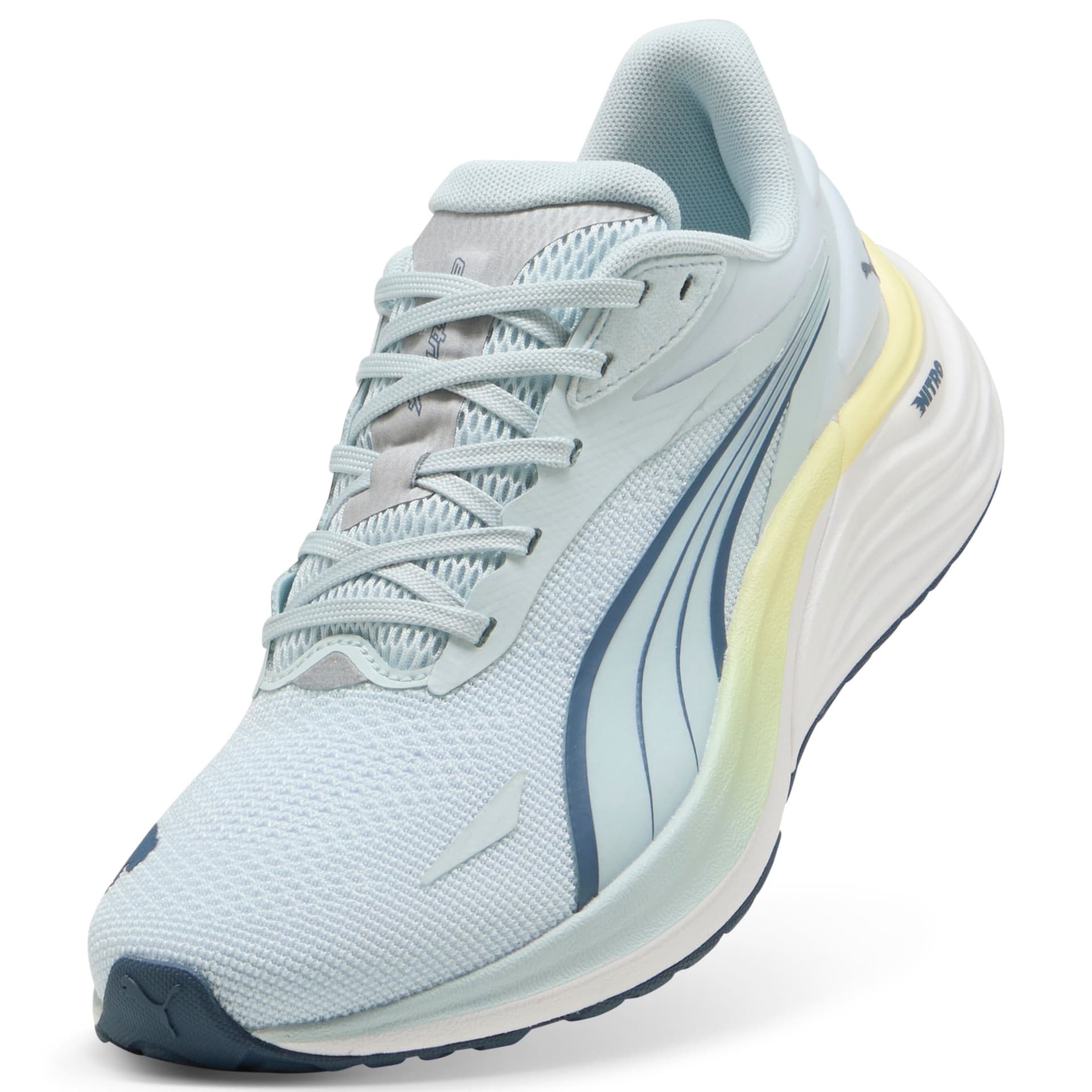 PUMA Electrify Nitro 4 – Sea Glass Dark Indigo Gray Echo — 4