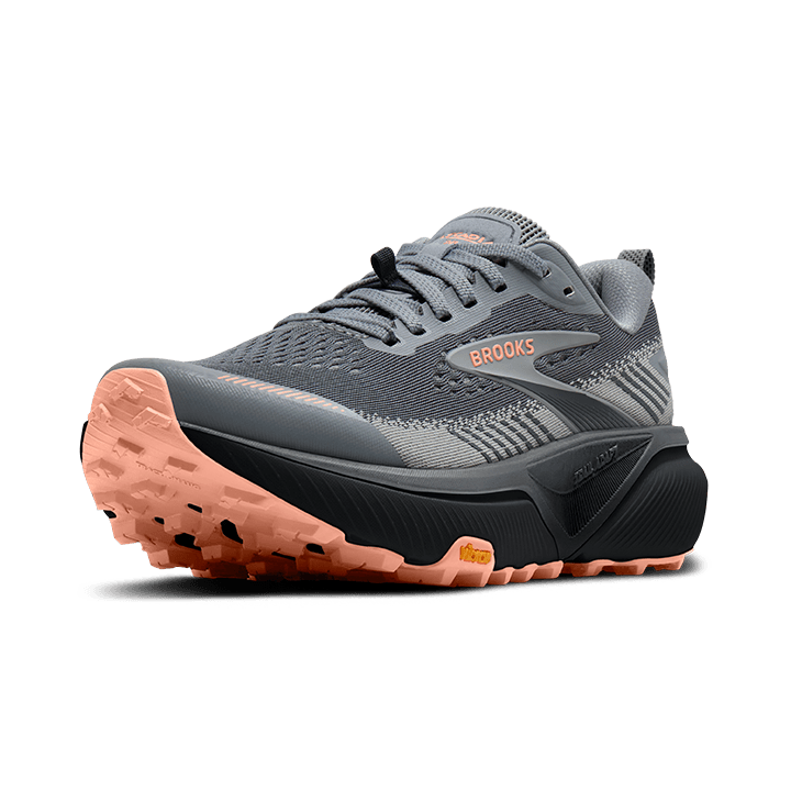Brooks Cascadia 20 – Grey Grey Peach — 5