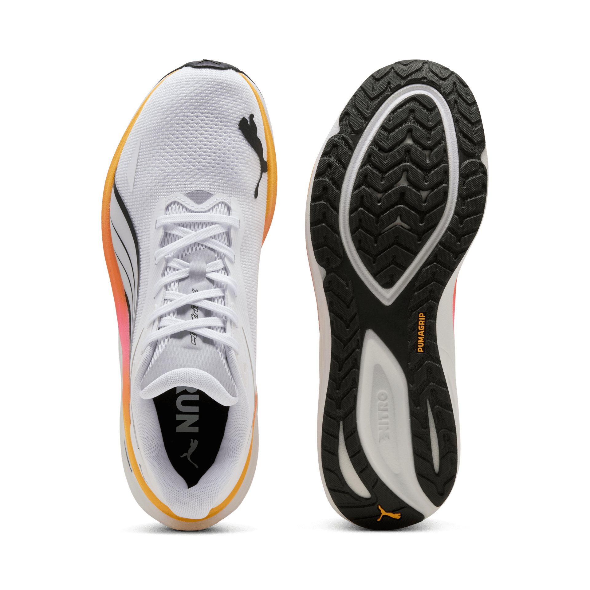 PUMA Electrify Nitro 4 – Puma White Poison Pink Sun Stream — 6