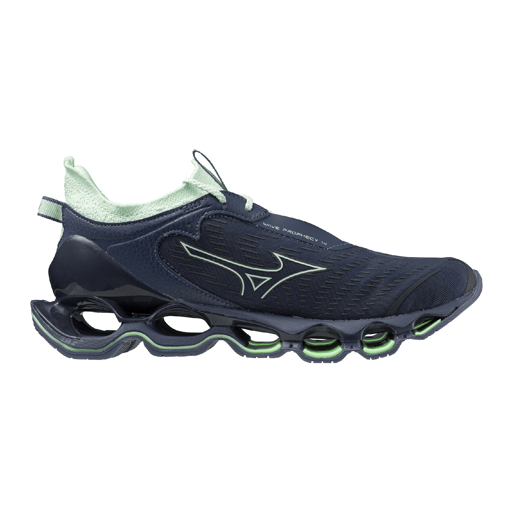 Mizuno Wave Prophecy 14 – Vintage Indigo Bay — 2