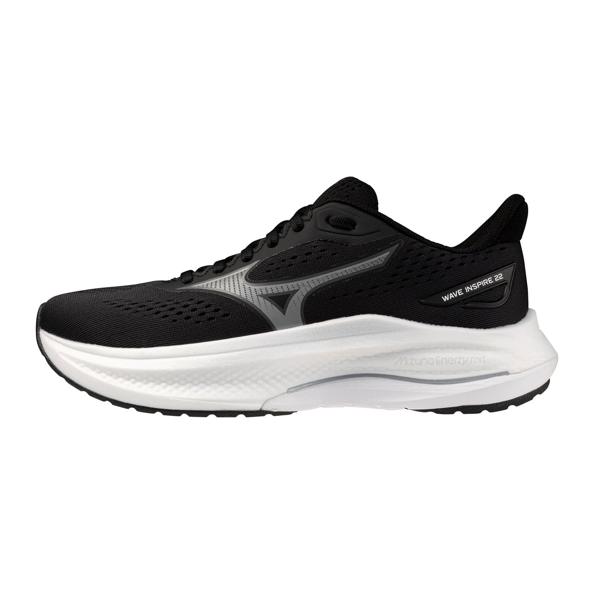 Mizuno Wave Inspire 22 – Black Ultimate Grey — 3