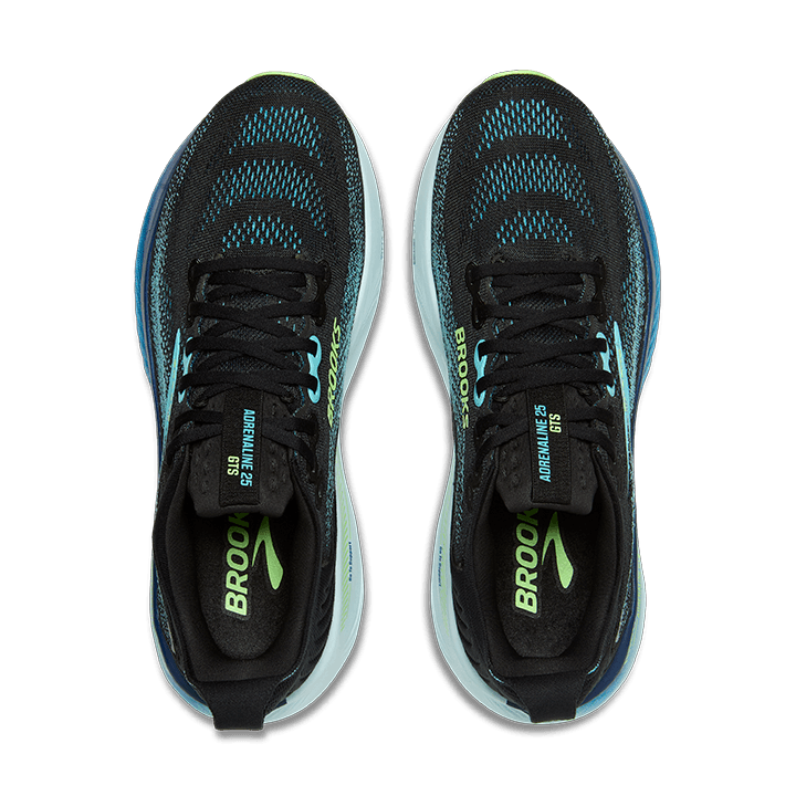 Brooks Adrenaline GTS 25 – Black Ipanema Mint — 7