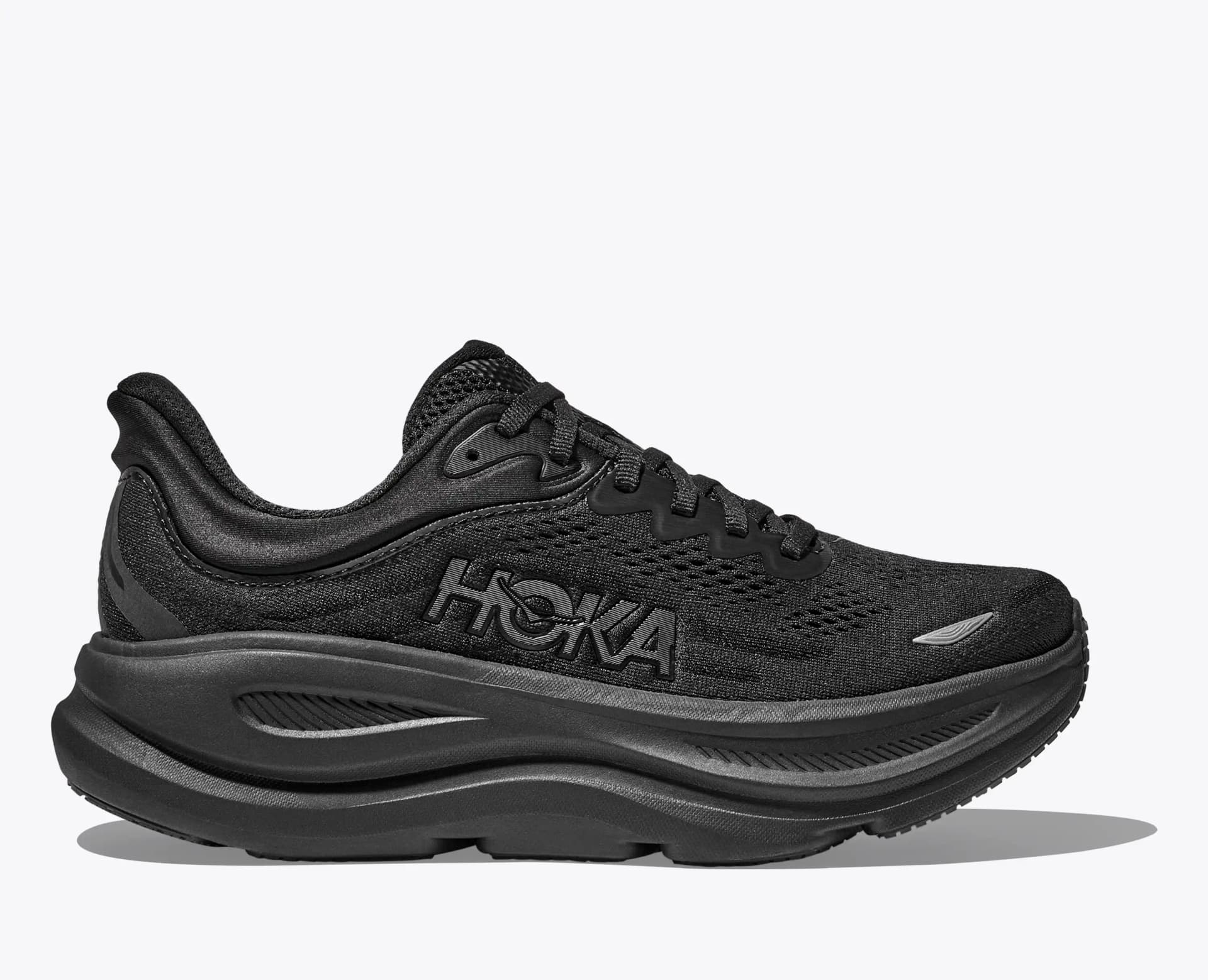 HOKA Bondi 9 – Black / Black