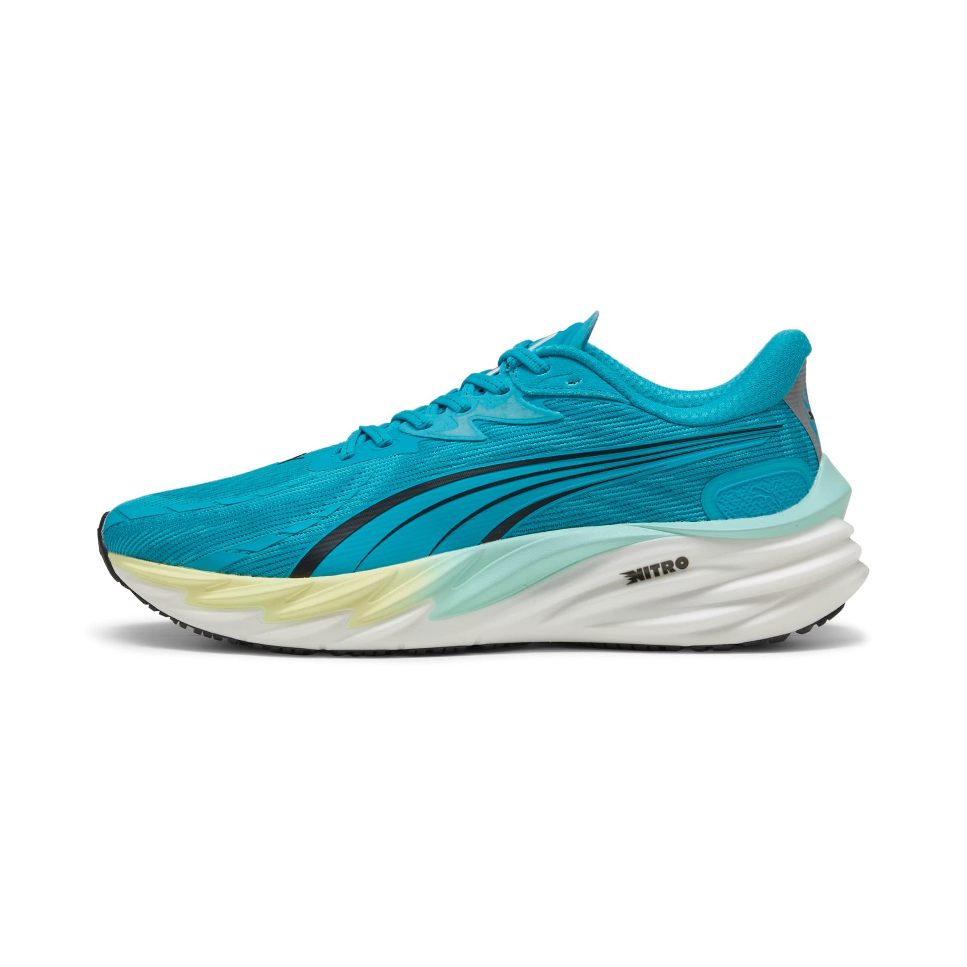 PUMA Velocity Nitro 4 – Speed Blue Gold Moon — 2