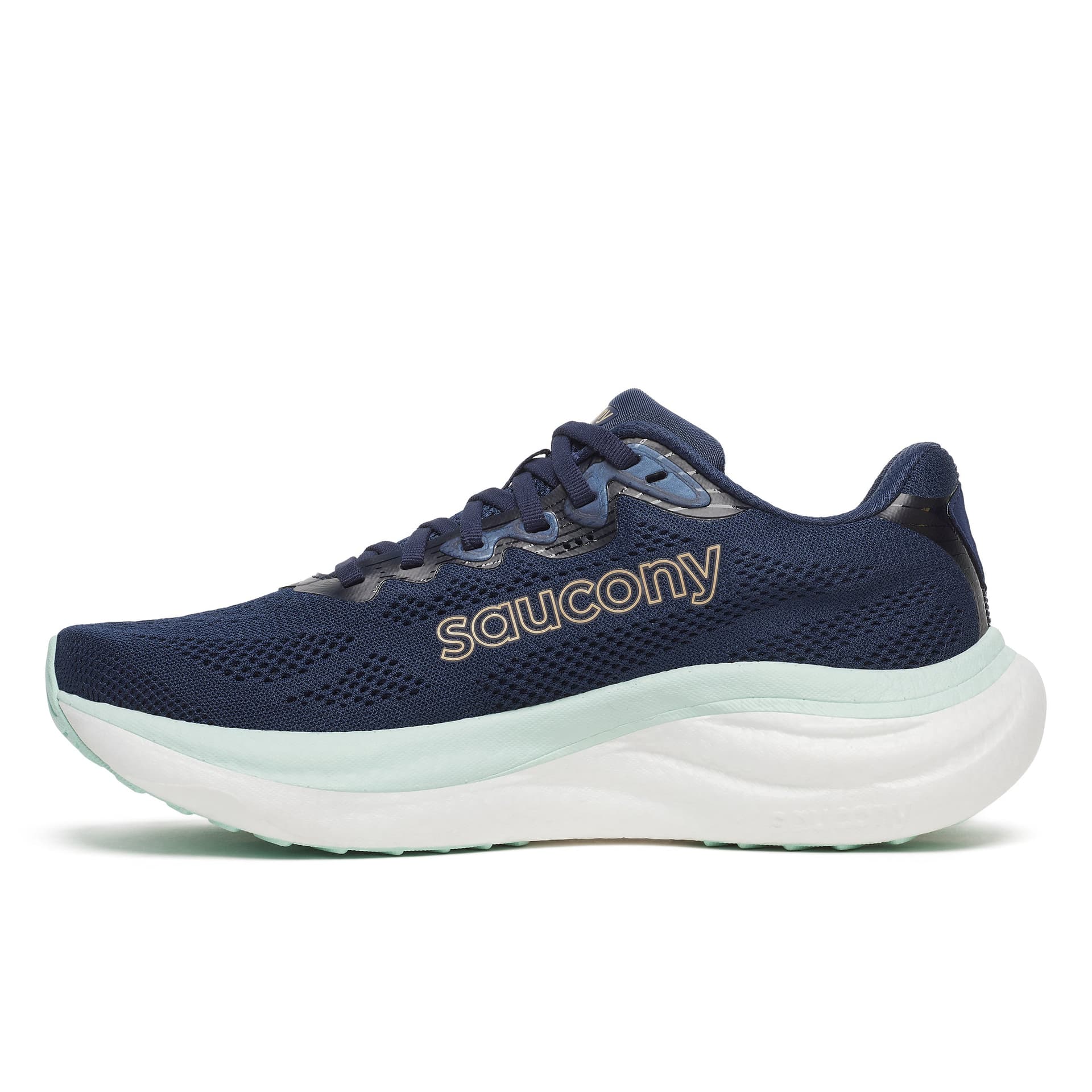 Saucony Ride 19 – Navy Aqua — 3
