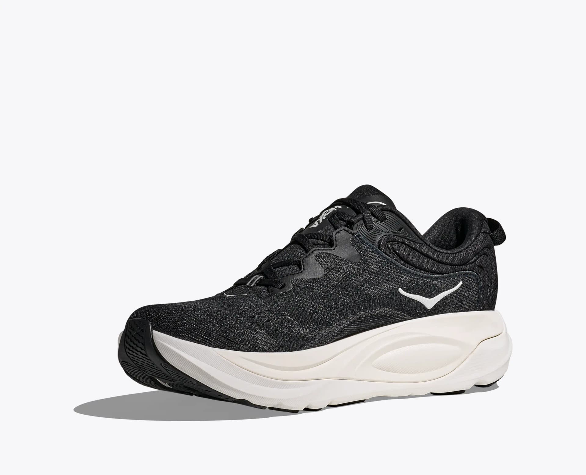 HOKA Gaviota 6 – Black / White — 3