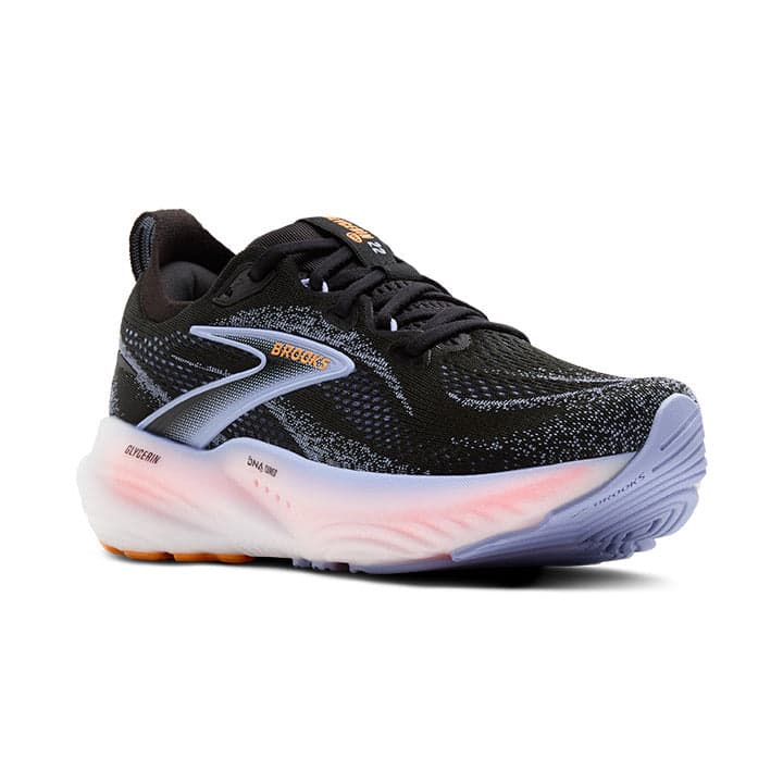 Brooks Glycerin 22 – Black Blue Heron Orange — 2
