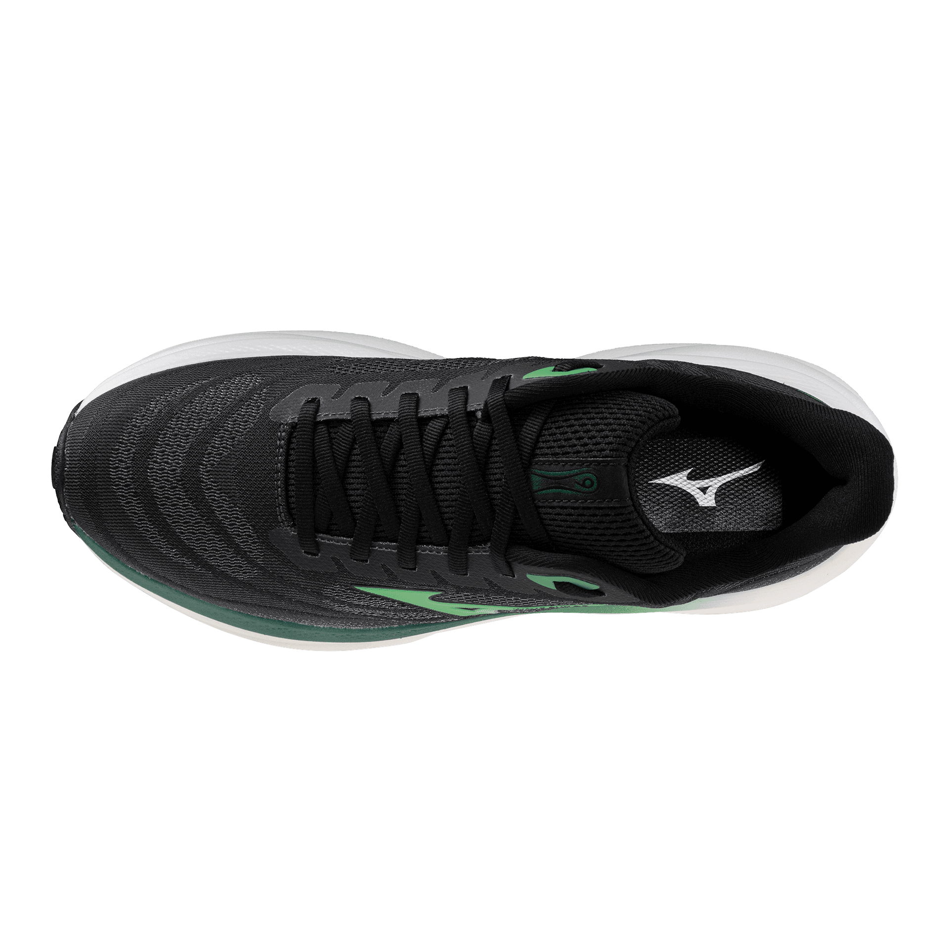 Mizuno Wave Sky 9 – Black Goblin Green — 4