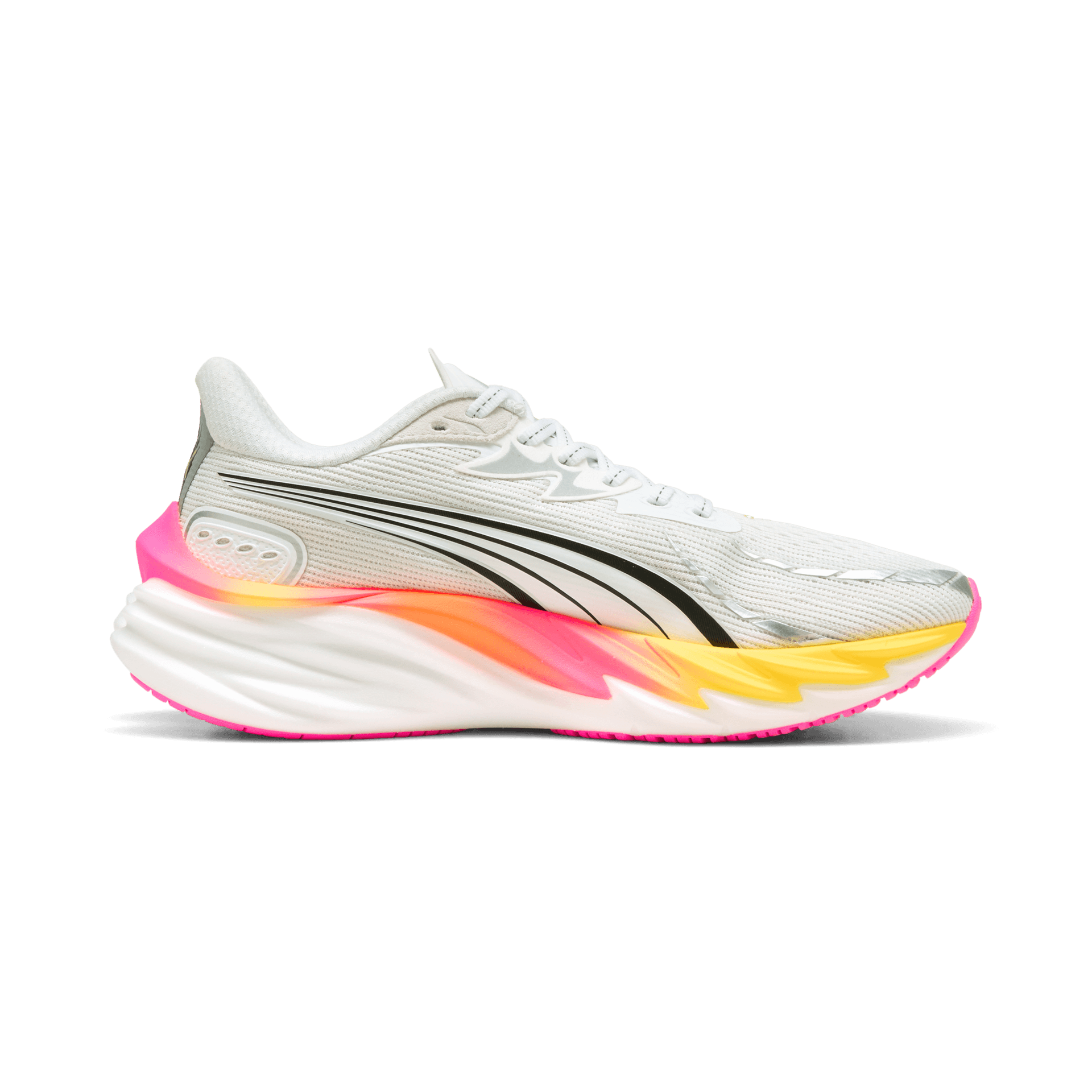 PUMA Velocity Nitro 4 – Puma White Glowing Red Poison Pink