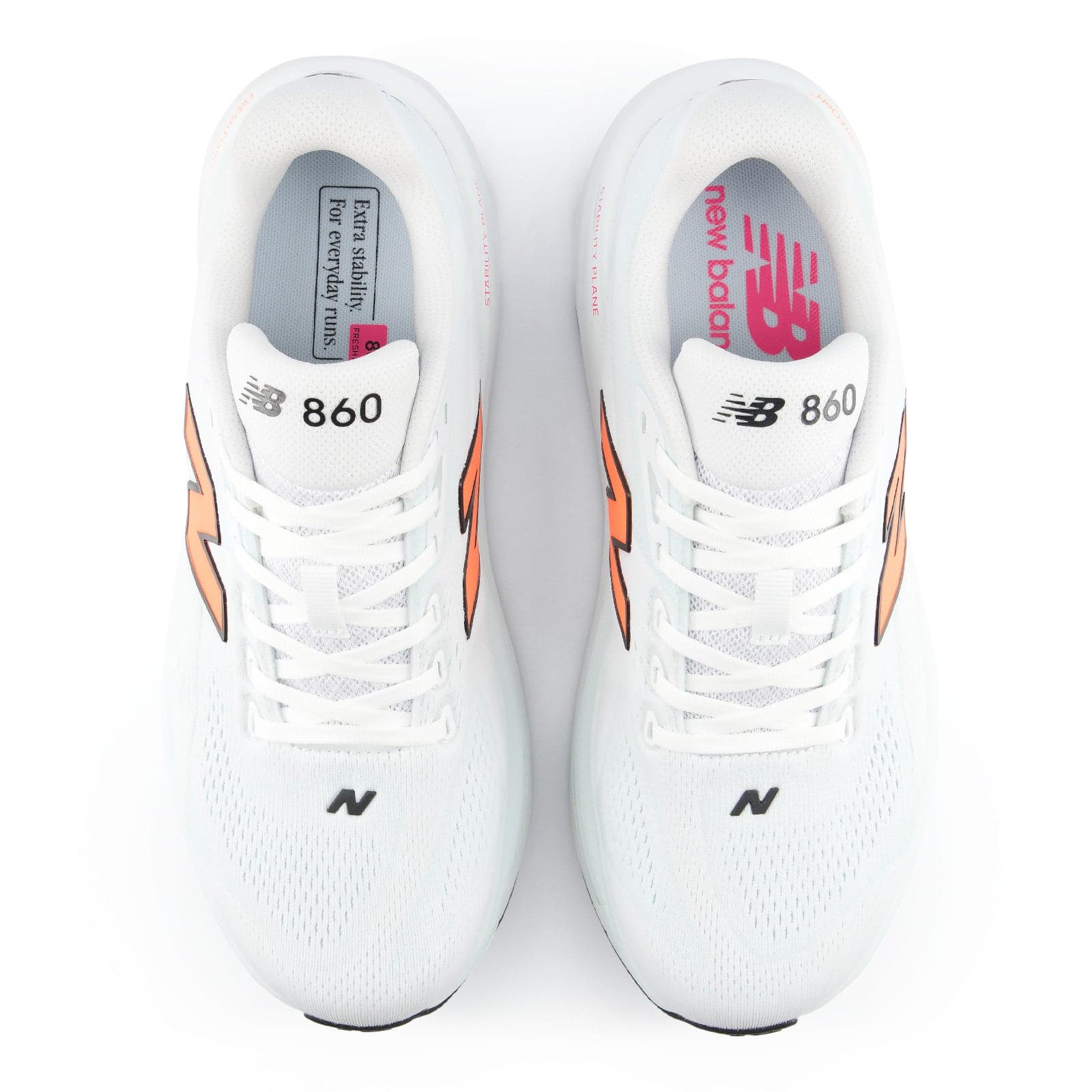 New Balance Fresh Foam X 860v15 – Nb 103 White Tangerine Heat — 4