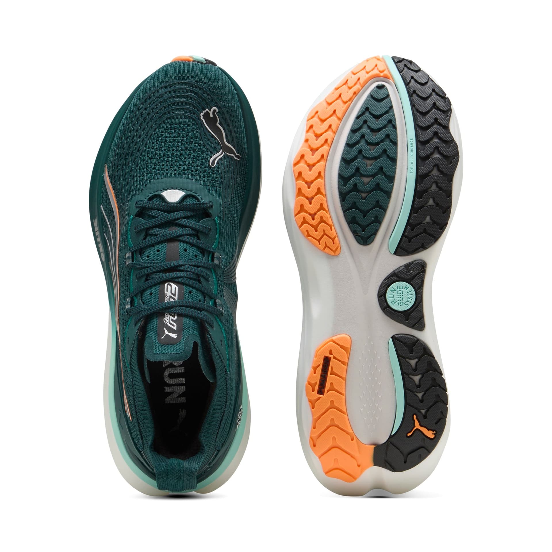 PUMA ForeverRun Nitro 2 – Green Terrain Heat Fire — 6