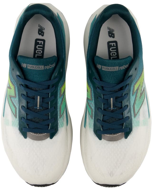 New Balance FuelCell Rebel v5 – Medusa Green Faded Teal — 4