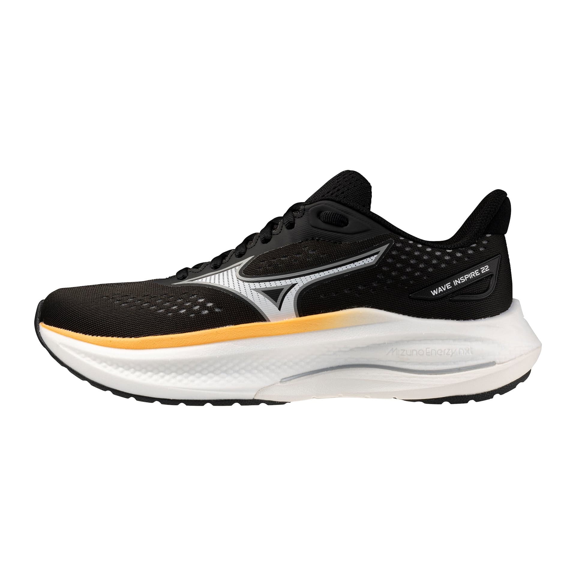 Mizuno Wave Inspire 22 – Black White — 3