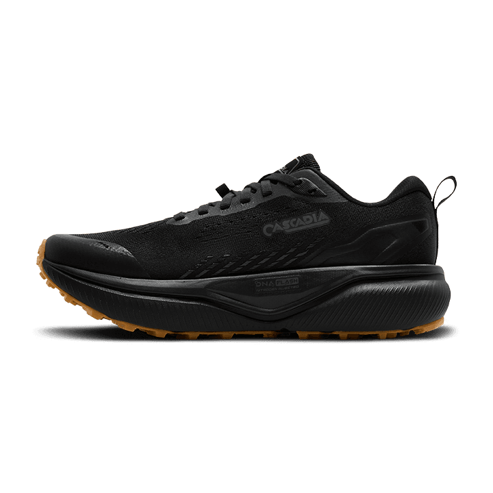 Brooks Cascadia 20 – Black Ebony Gum — 3