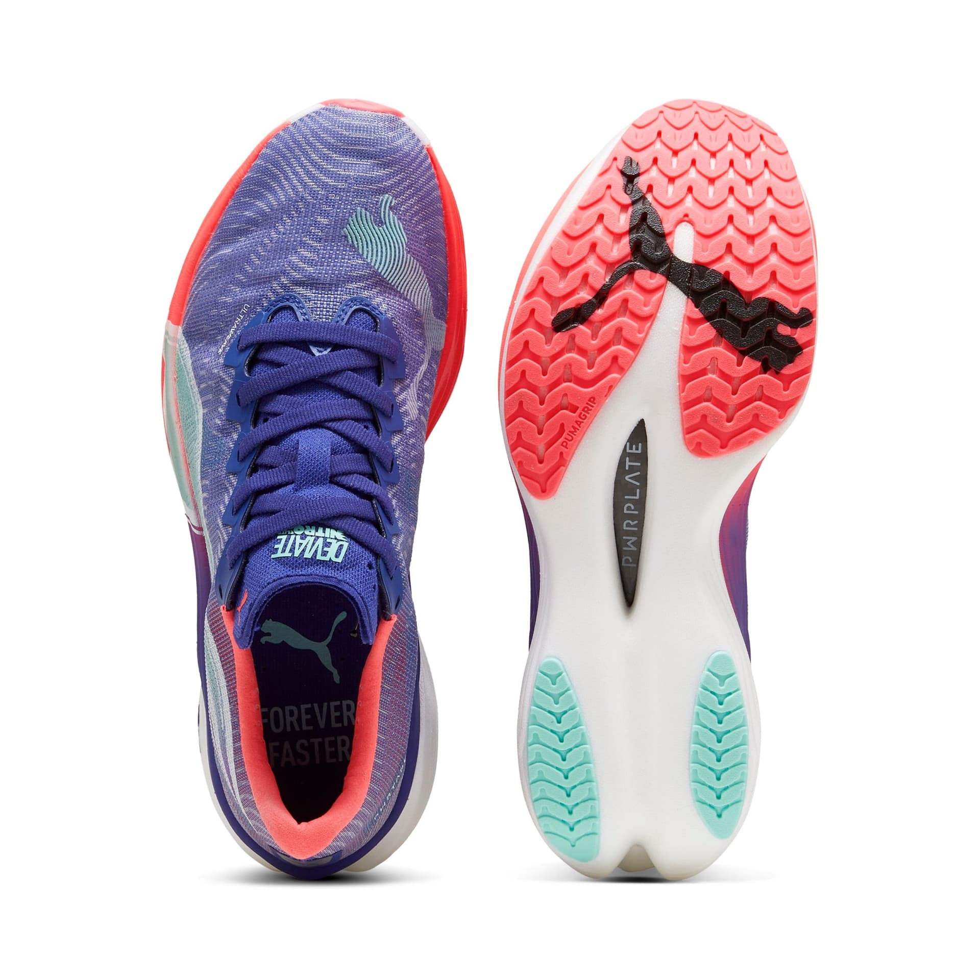 PUMA Deviate Nitro Elite 3 – Lapis Lazuli Sunset Glow Electric Peppermint — 6