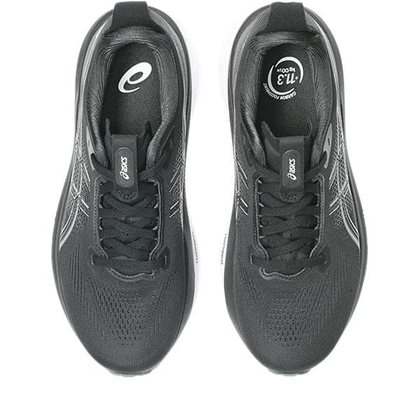 ASICS Gel-Kayano 33 – Black White — 7
