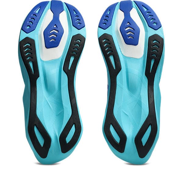 ASICS Novablast 6 – White Energy Aqua — 8