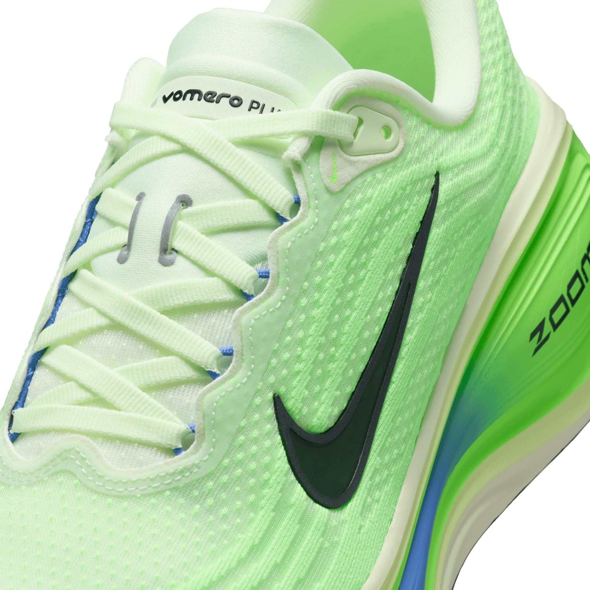Nike Vomero Plus – Volt Tint Black Spruce Lime Blast — 4