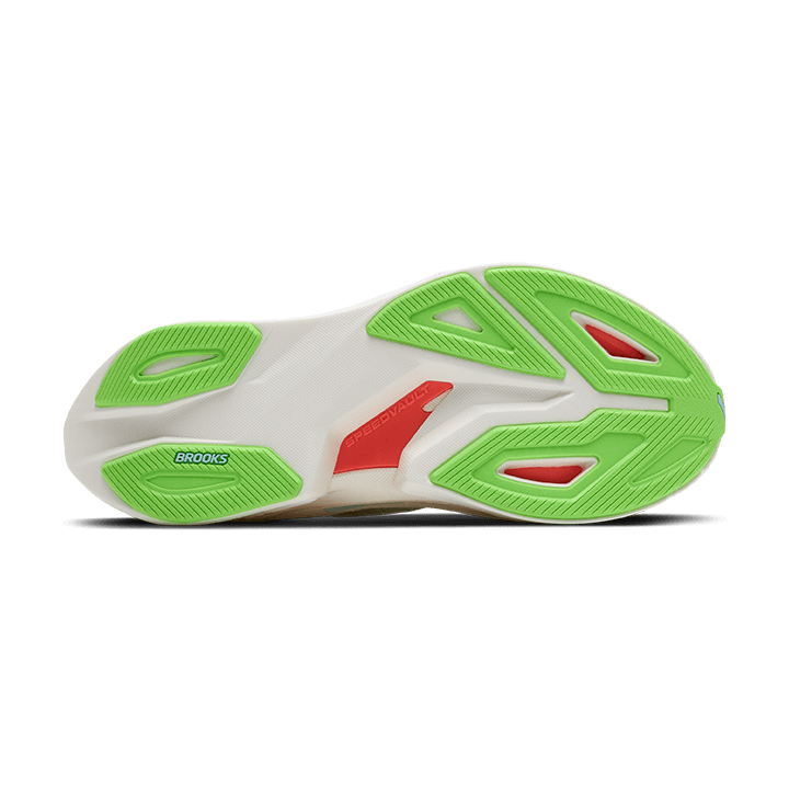 Brooks Hyperion Max 3 – Coconut Green Gecko Pink Clay — 8