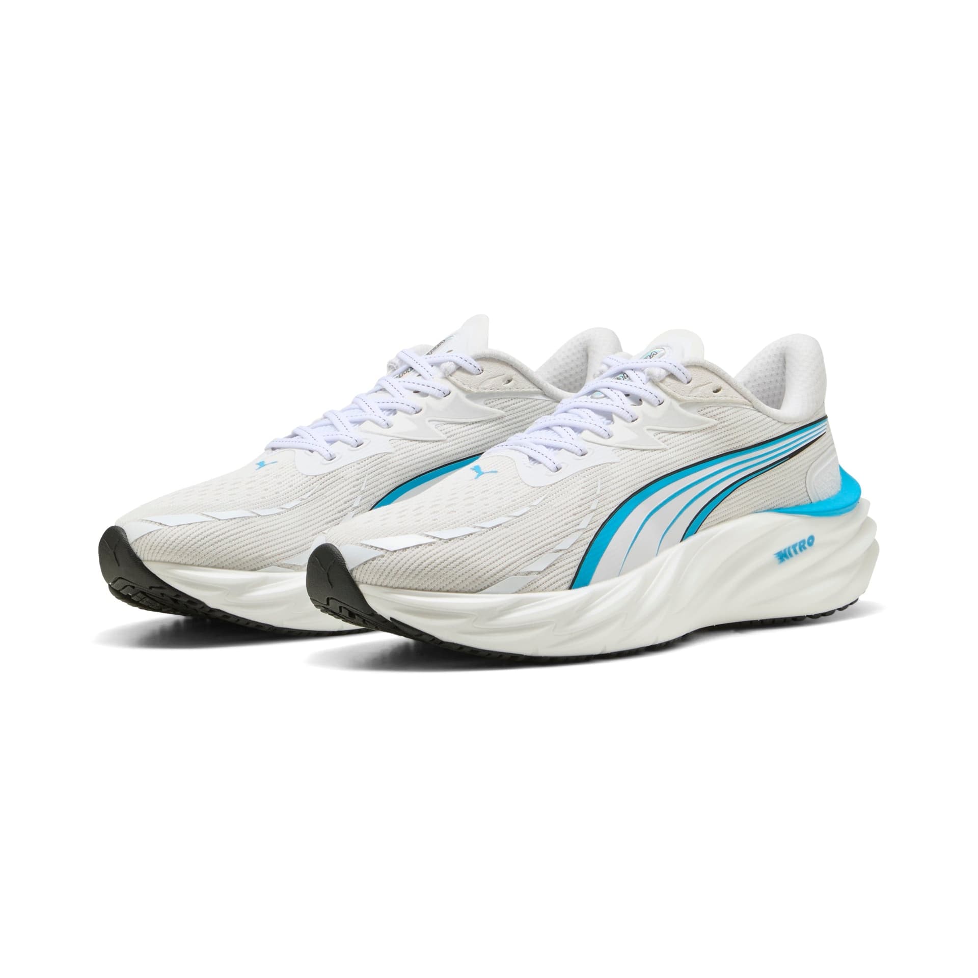 PUMA Velocity Nitro 4 – Puma White Speed Blue — 3