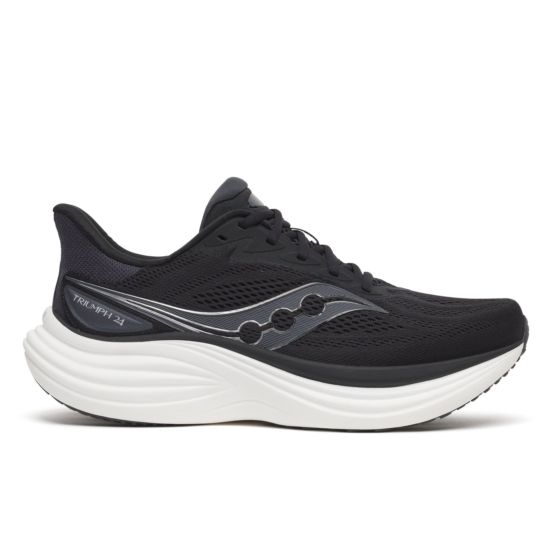 Saucony Triumph 24 – Black Silver (2)