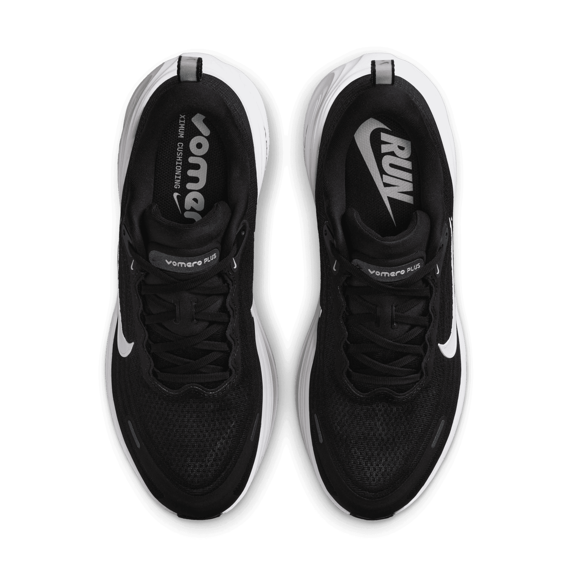 Nike Vomero Plus – Black White Cool Grey Mtlc Dark Grey — 6