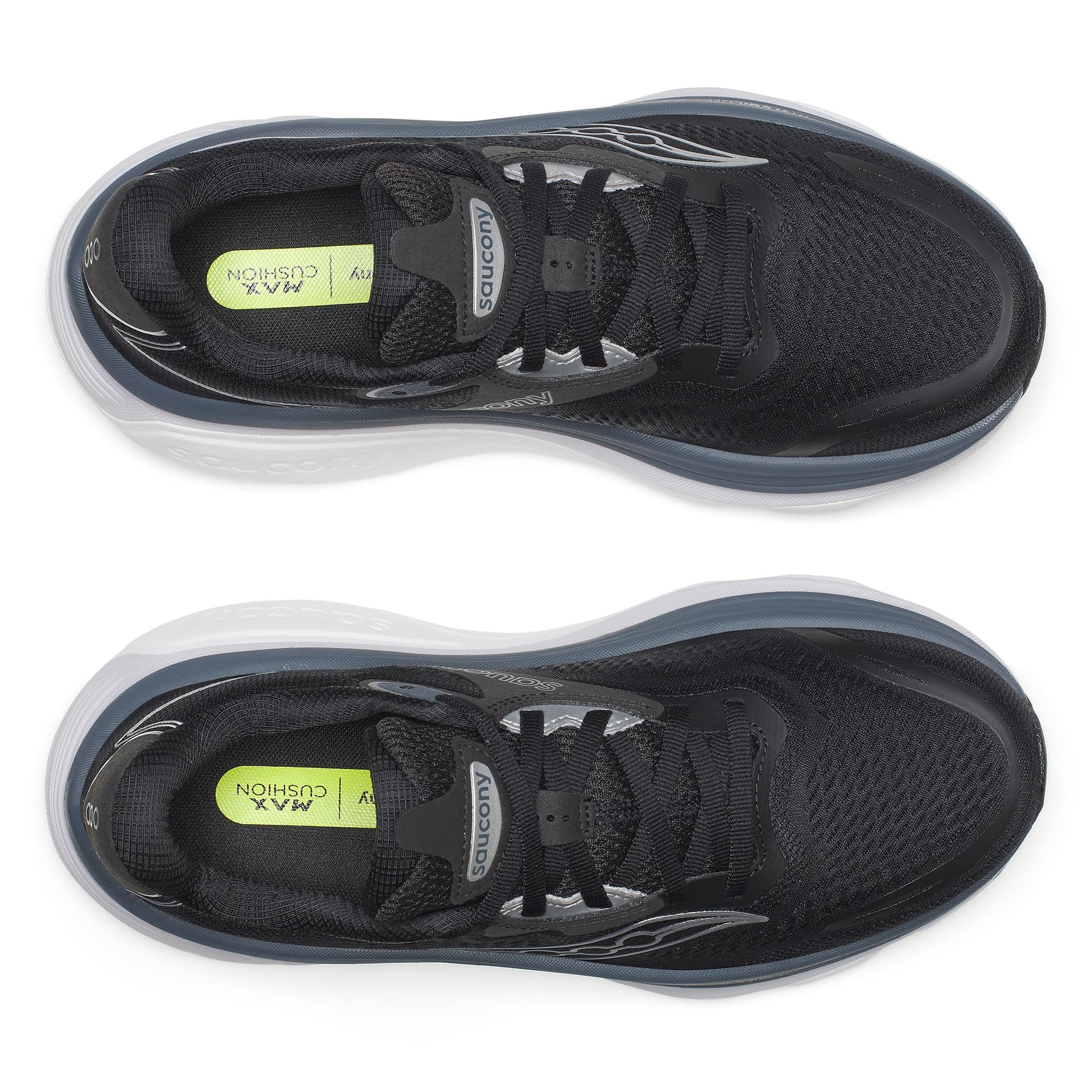 Saucony Hurricane 26 – Black Silver (2) — 4