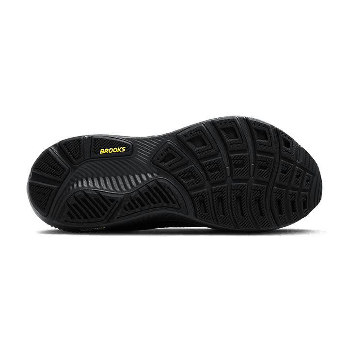 Brooks Ghost 17 – Ebony Black Yellow — 7