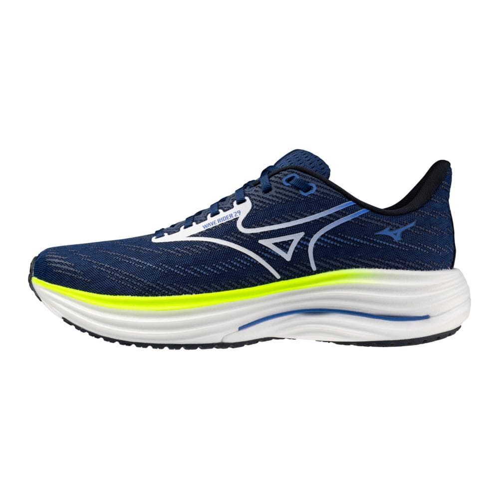 Mizuno Wave Rider 29 – Estate Blue White — 2