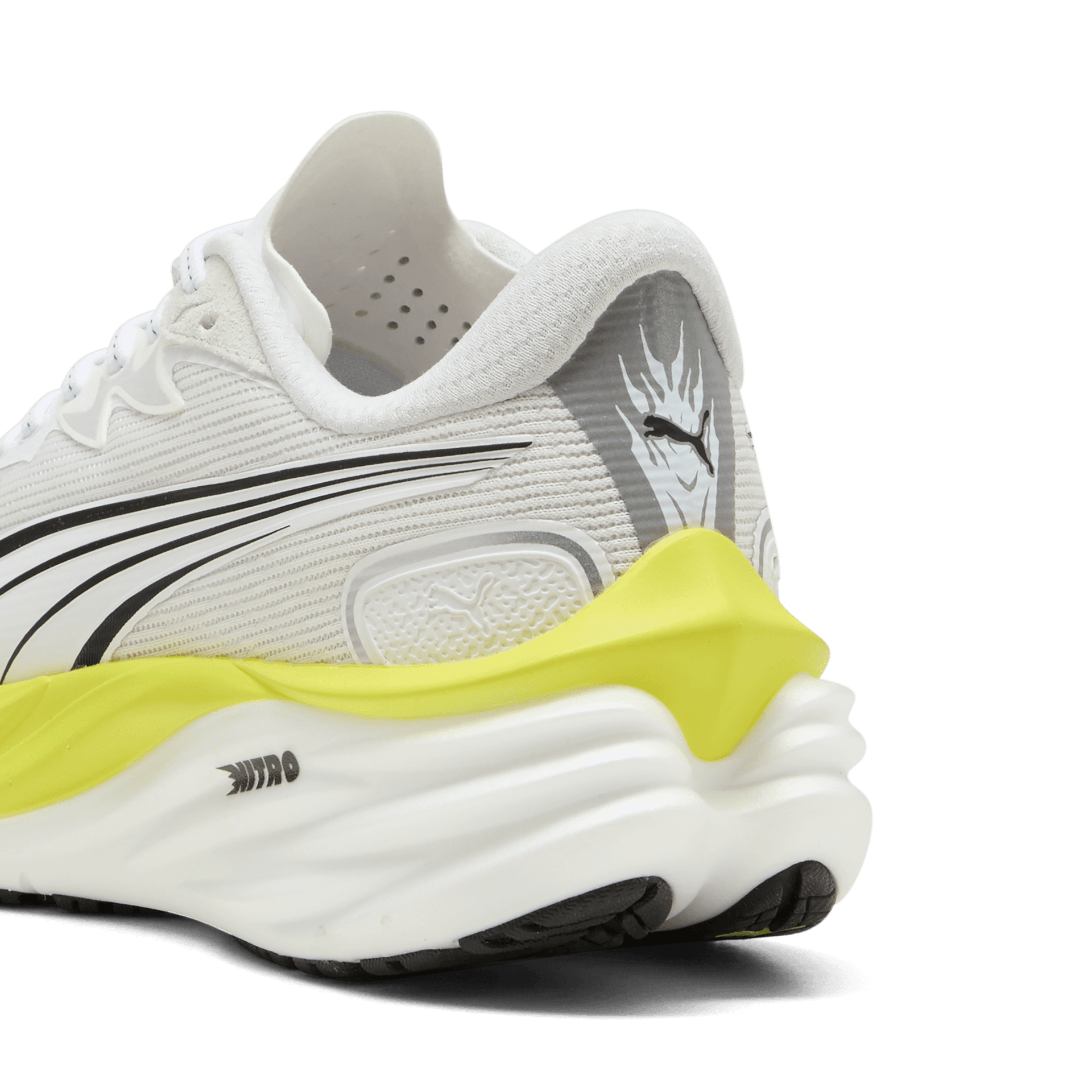 PUMA Velocity Nitro 4 – Puma White Lux Lime — 5