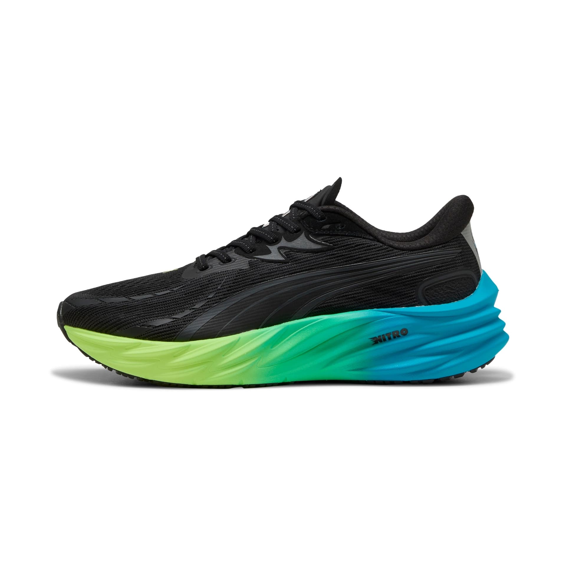 PUMA Velocity Nitro 4 – Puma Black Speed Blue — 2