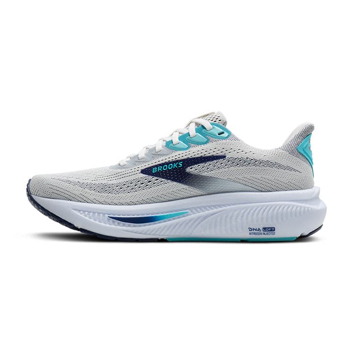Brooks Ghost 17 – White Beacon Blue Ipanema — 2
