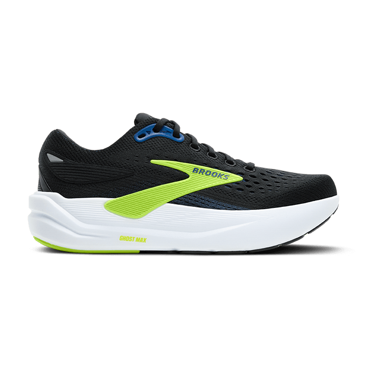 Brooks Ghost Max 3 – Black Navy Acid Lime