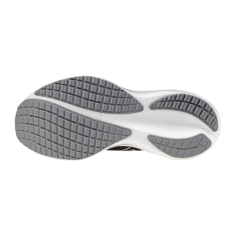 Mizuno Wave Rider 29 – Black Sand White — 4