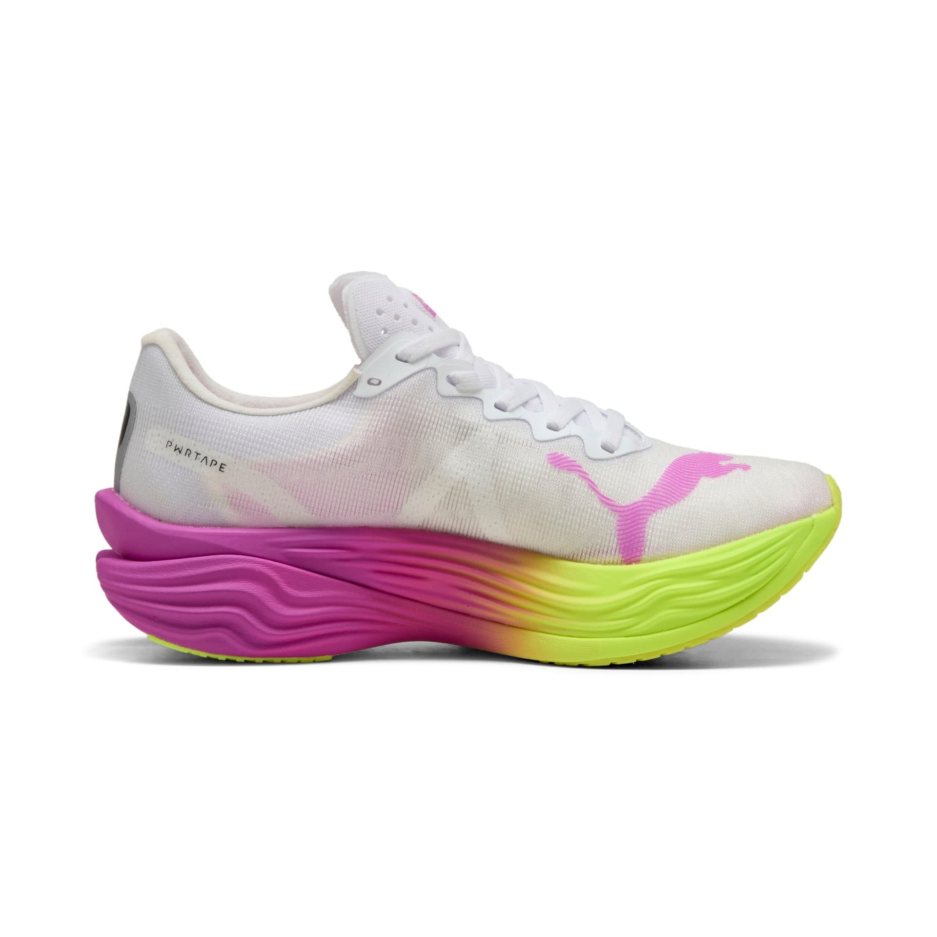 PUMA Deviate Nitro Elite 3 – Puma White Pure Magenta