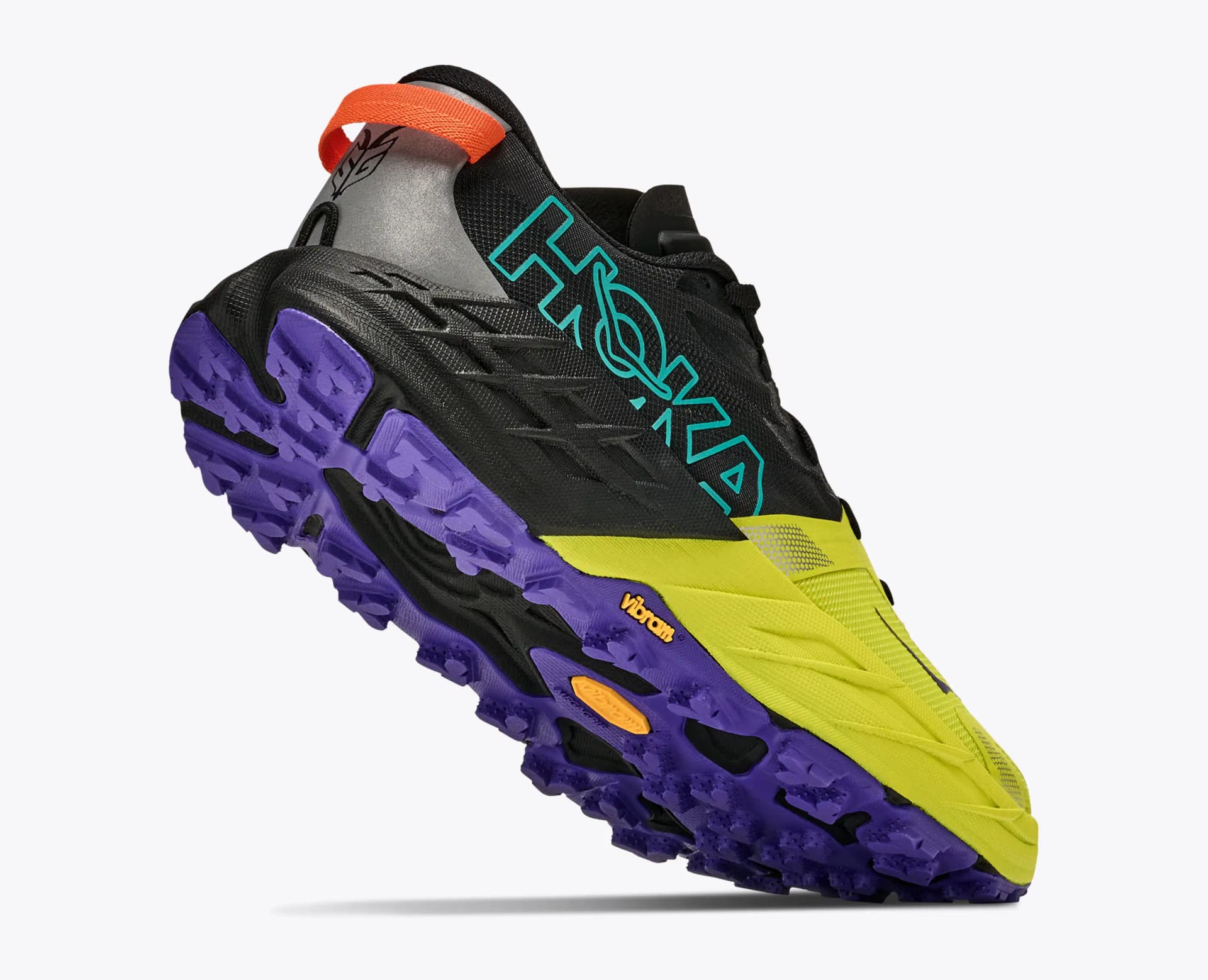 HOKA Speedgoat 7 – Black / Hoka Citrus — 4