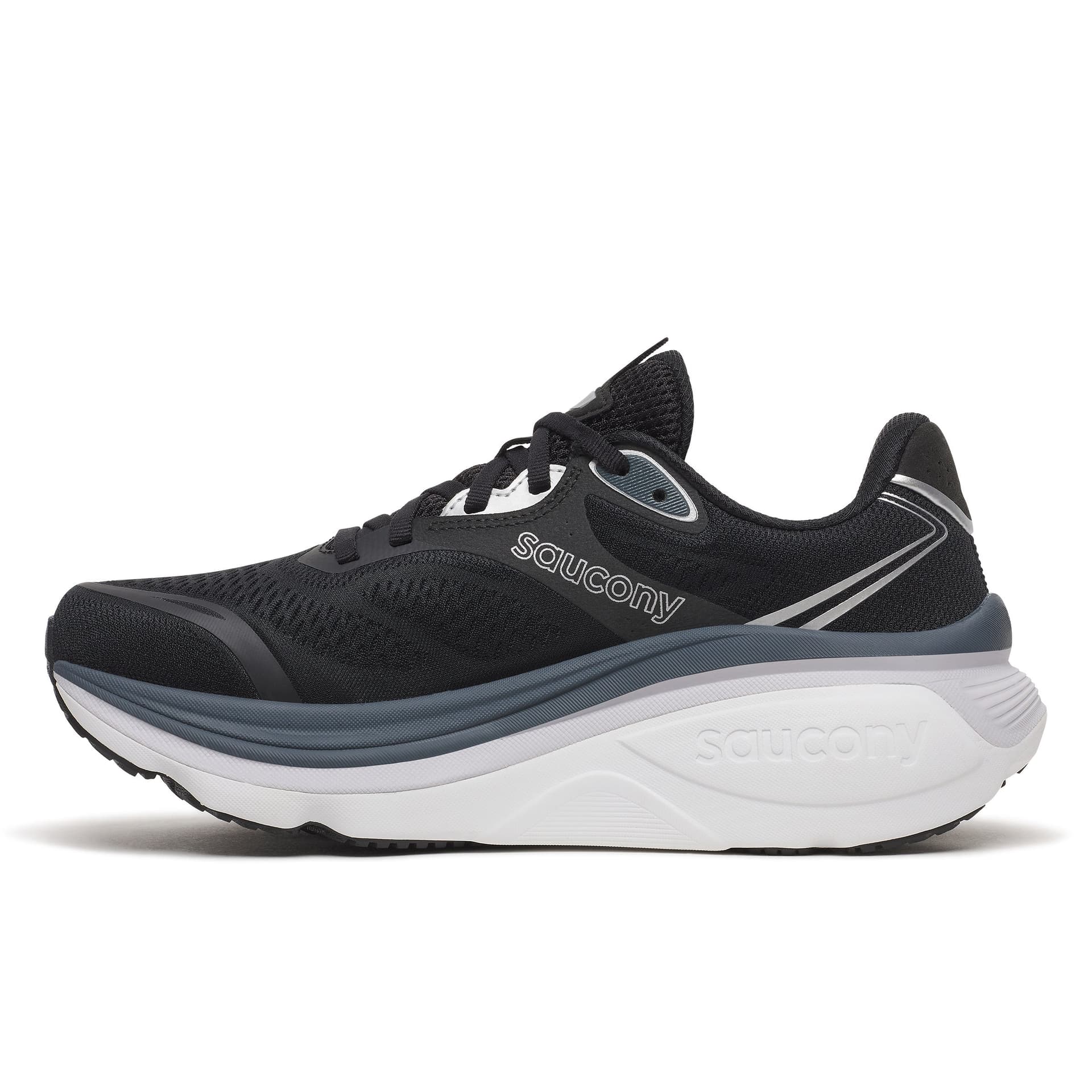 Saucony Hurricane 26 – Black Silver (2) — 2