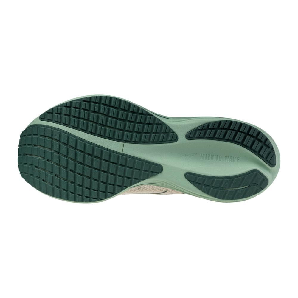 Mizuno Wave Rider 29 – White Bistro Green — 4